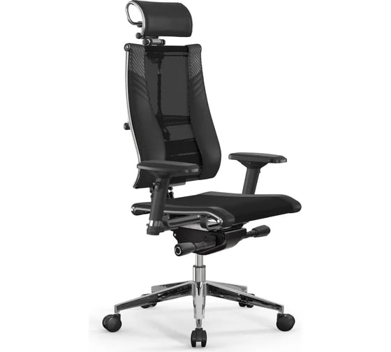 

Кресло офисное Metta z509232876 Y 4DT B2-15D - YM93+Infinity+carbon /Kc14/Nc09/D15P/H2cL-3D(M06.B35.G11.W04), черное, z509232876