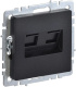 фото Розетка компьютерная двойная IEK BR-K20-2-K02 в Челябинске
