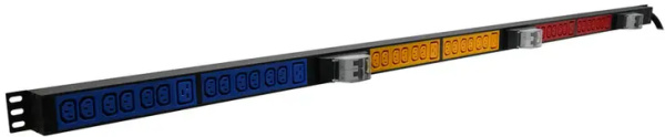 Изображение товара Блок розеток SNR PDU 42 розетки IEC 320 C13 и C19 для серверных помещений