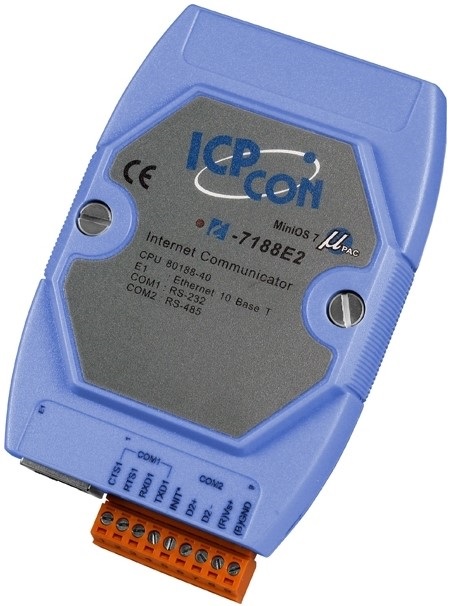 

Контроллер ICP DAS I-7188E2-MTCP CR I-7188E2 with default Modbus/TCP firmware, I-7188E2-MTCP CR
