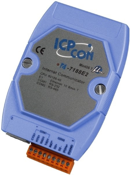 Изображение товара Контроллер ICP DAS I-7188E2-MTCP CR