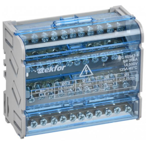 Изображение товара Кросс-модуль IEK TF-DN10-4-11-125 для распределительных систем