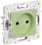 фото Розетка без заземления IEK SK-R13-10-K06