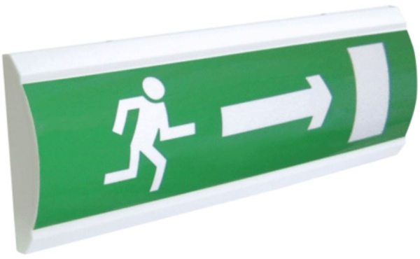 Изображение товара Оповещатель Электротехника и Автоматика ЛЮКС-12 "Человек стрелка вправо дверь"