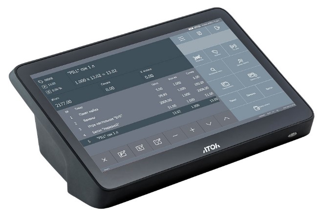 

Терминал АТОЛ Optima V8 АТОЛ 63854 сенсорный 11.6", N100, 8 ГБ DDR4, SSD 128 Гб M.2, без АКБ, c ОС, Optima V8