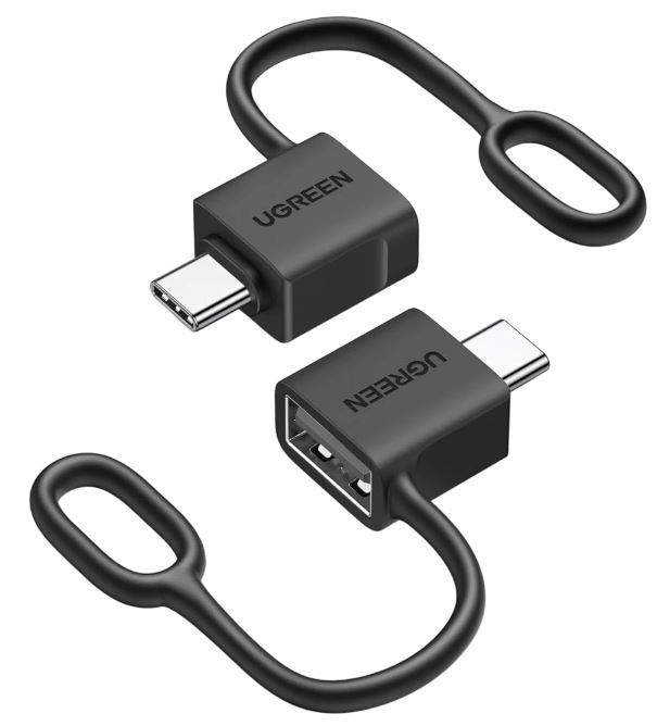 

Переходник UGREEN LS503 65560_ USB-C Male to USB-A Female Adapter 2шт. Цвет: черный, LS503
