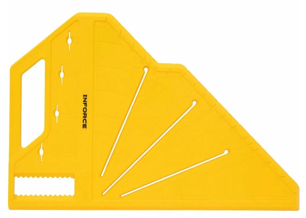 

Угольник Inforce 06-11-87 плотницкий разметочный, 06-11-87