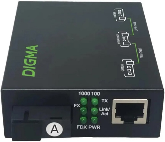 фото Медиаконвертер  Digma DMC-1G35-20A в Казани