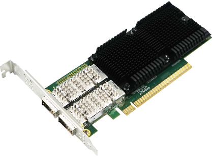фото Сетевой адаптер  LR-LINK LRES1014PF-2QSFP28 в Уфе