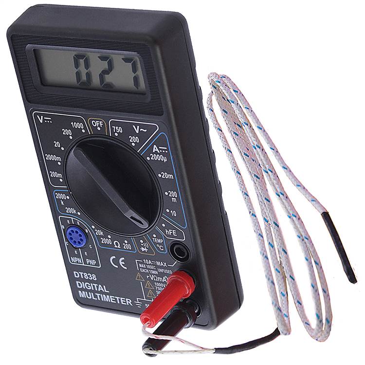 

Мультиметр МЕГЕОН DT-838 цифровой, DT-838