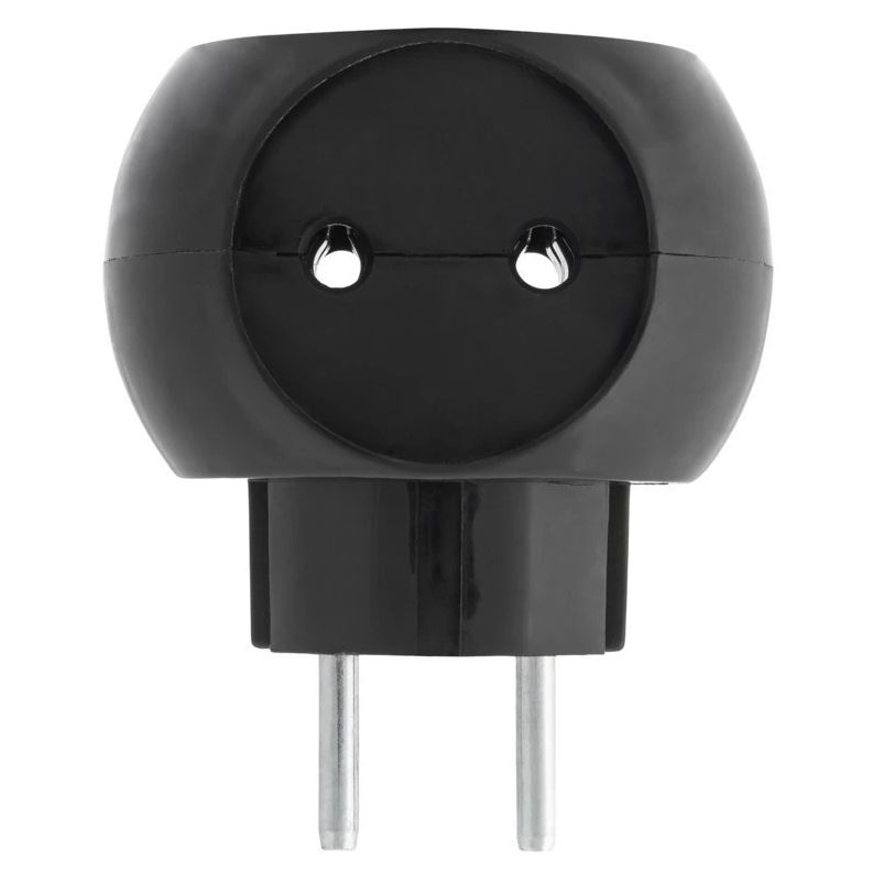 

Тройник Rexant 11-1063-1 электрический «Шар» 6А б/з черный 220 В, 11-1063-1