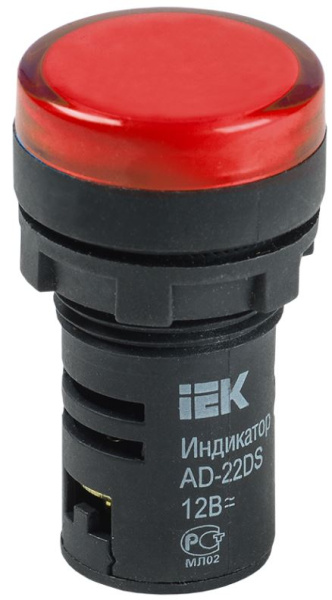 Изображение товара Лампа IEK BLS10-ADDS-012-K04 Светосигнальный индикатор 12 В