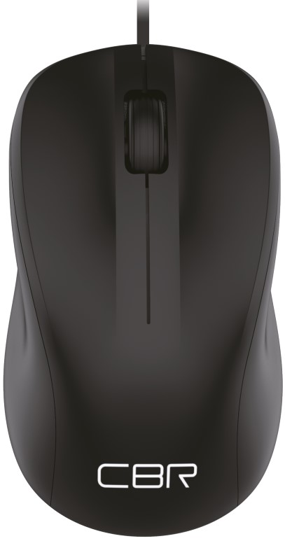 

Мышь CBR CM 131 Black USB, 1200 dpi, 3 кнопки и колесо прокрутки, ABS-пластик, 2 м, черная, CM 131 Black
