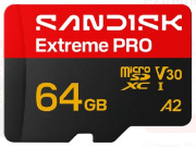 фото Карта памяти MicroSDXC 64GB  SanDisk Extreme PRO