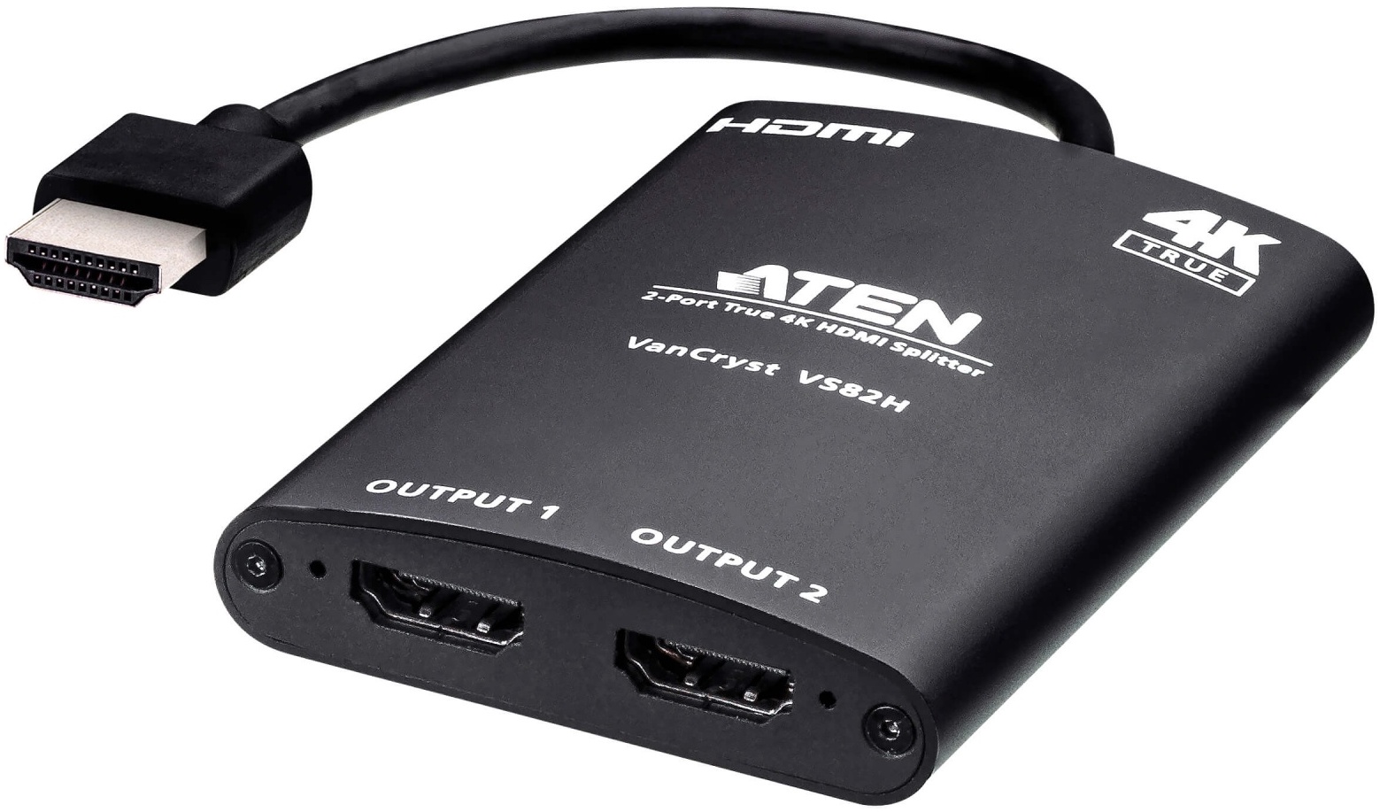 

Разветвитель Aten VS82H-AT 2-Port True 4K HDMI Splitter, VS82H-AT