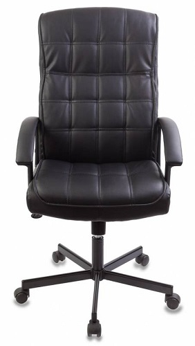 

Кресло Бюрократ CH-823AXSN черное, искусственная кожа, крестовина металл, CH-823AXSN