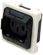 фото Розетка Lanmaster LAN-SIP-23IEC-C13L