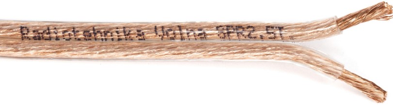 

Кабель акустический Radiotehnika Volna SPR2.5T 96316 на катушках , сечение 2х2.5 мм2 , в прозрачной изоляции, чистая бескислородная медь (99.96%) , Ка, Volna SPR2.5T