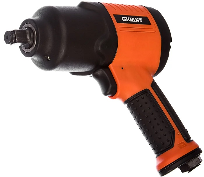 

Пневмогайковерт Gigant PW 720 ударный + набор головок, PW 720