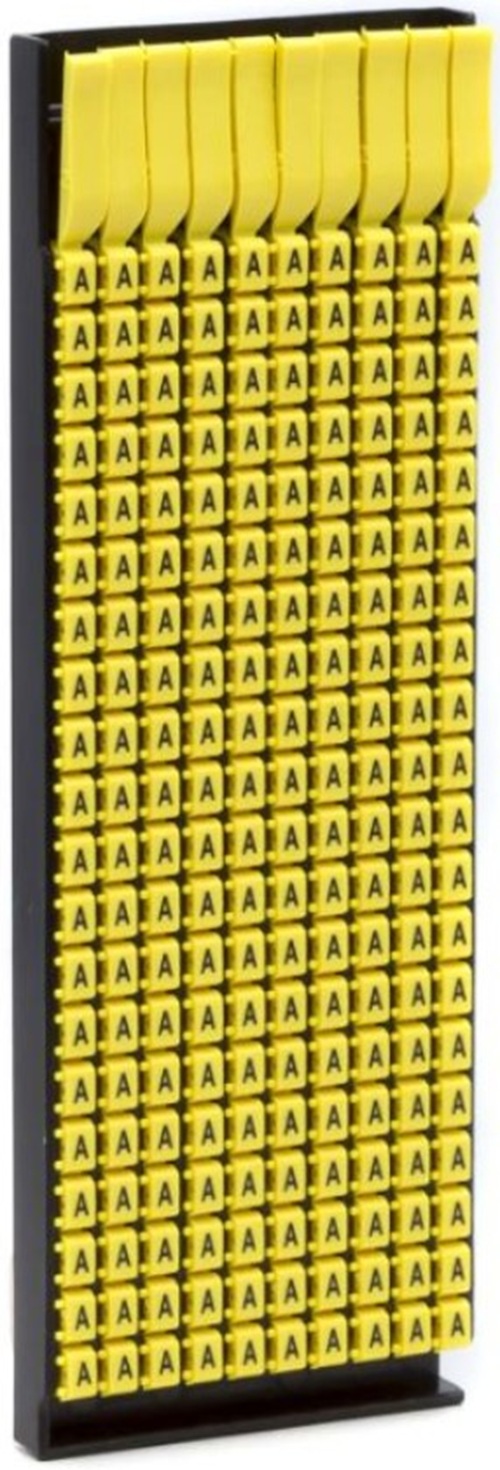 

Маркер на кабель DKC MKCJS1 сечением 0,5-1,5мм символ „J”, "Mark" (уп/200 шт), MKCJS1