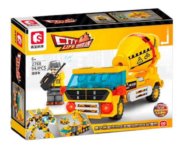 

Конструктор Sembo Block 2768 94 деталей, 2768