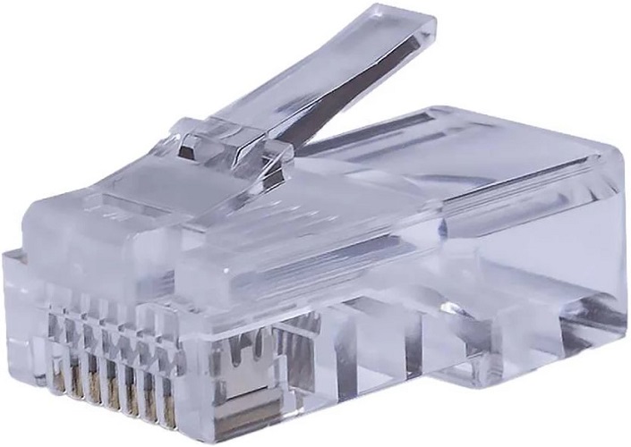 

Коннектор SUPRLAN 10-0209-1 UTP кат.5E RJ45 прозрачный (упак.:10шт), 10-0209-1