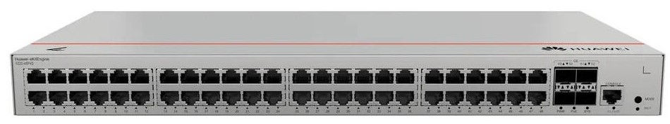 

Коммутатор Huawei eKit S220-48P4S 98012379 (L2, 48*10/100/1000BASE-T ports(380W PoE+), 4*GE SFP ports, built-in AC power), eKit S220-48P4S