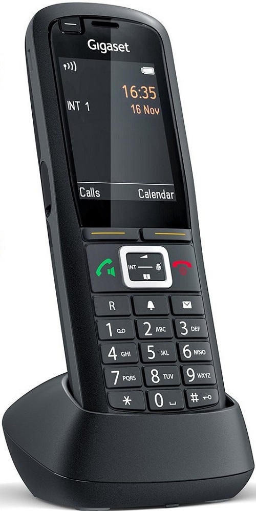 

Дополнительная трубка DECT Gigaset R700H черный, R700H