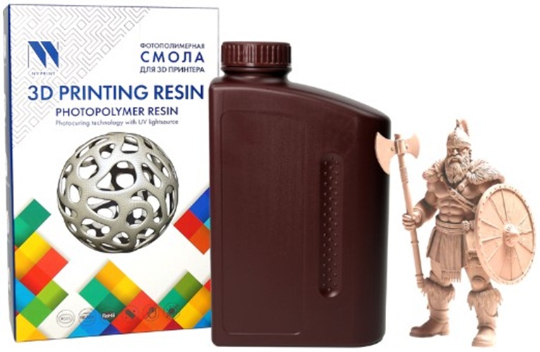 Фотополимерная смола NVP NV-3D-STD-RESIN-BEIGE