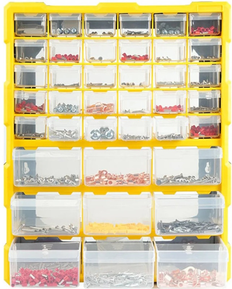 Изображение товара Органайзер Deli DL432139 для мелких предметов и инструментов