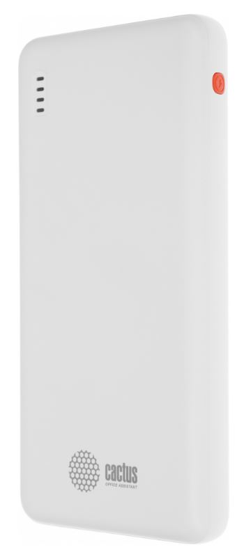 

Аккумулятор внешний портативный Cactus CS-PBFSBA-10000_MAK 10000mAh 4.5A USB-A/2xUSB-C белый, CS-PBFSBA-10000_MAK