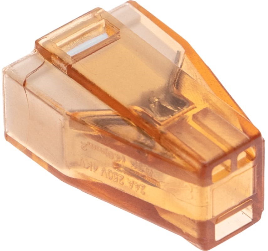 

Клемма Rexant 07-5274 СМК 773-602 с пастой, 2-проводная 0,75-4 мм2, 07-5274