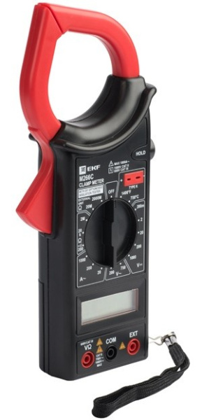 Изображение товара Токоизмерительные клещи EKF In-180702-pc266C серии Expert для точных измерений