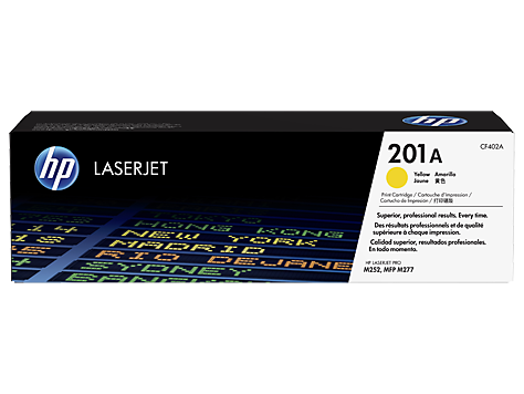 Изображение товара Картридж HP 201A желтый для лазерных МФУ и принтеров