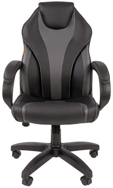 

Кресло офисное Chairman 299 Chairman 7062451 экопремиум черный/серый, 299