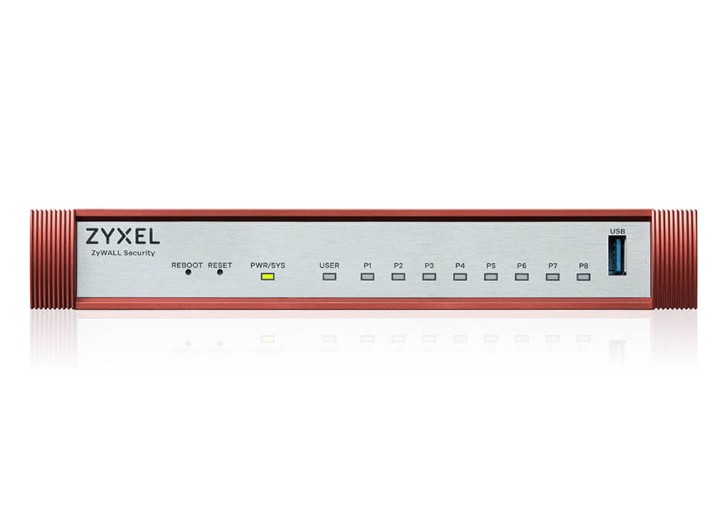 

Межсетевой экран ZYXEL USG FLEX 100H с подпиской Gold на 1 год (AS, AV, CF, IDP/DPI, Sandboxing, SecuReporter), 8xRJ-45: 1G (LAN/WAN), 1xUSB3.0 **, USG FLEX 100H