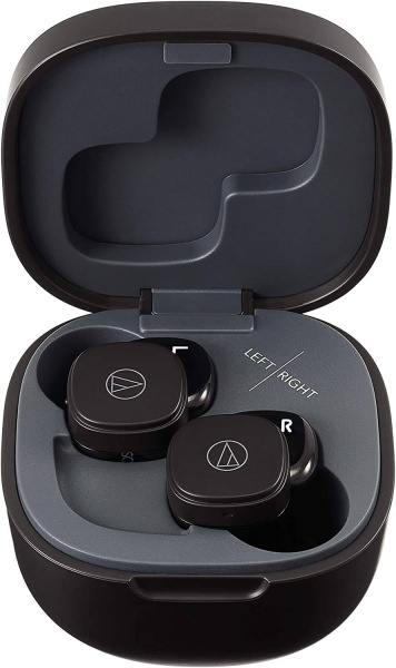 фото Наушники внутриканальные Audio-Technica ATH-SQ1TW black в Казани