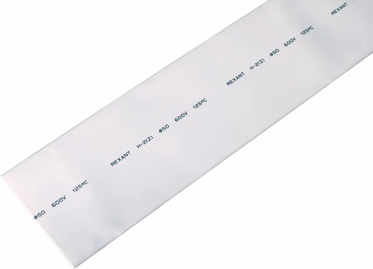 

Трубка термоусадочная Rexant 25-0001 ТУТ нг 50,0/25,0мм, белая, упаковка 10 шт. по 1м, 25-0001