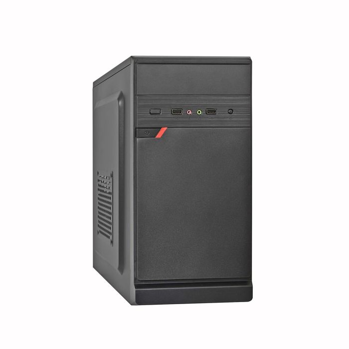 

Корпус mATX Exegate BAA-106-400W-8 EX283058RUS черный, БП AAA400 с вент. 8см, 2*USB, аудио, BAA-106-400W-8