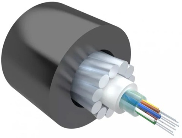 Изображение товара Оптический кабель SNR-FOCG-UT-2,7-04 4 волокна для грунта и канализаций