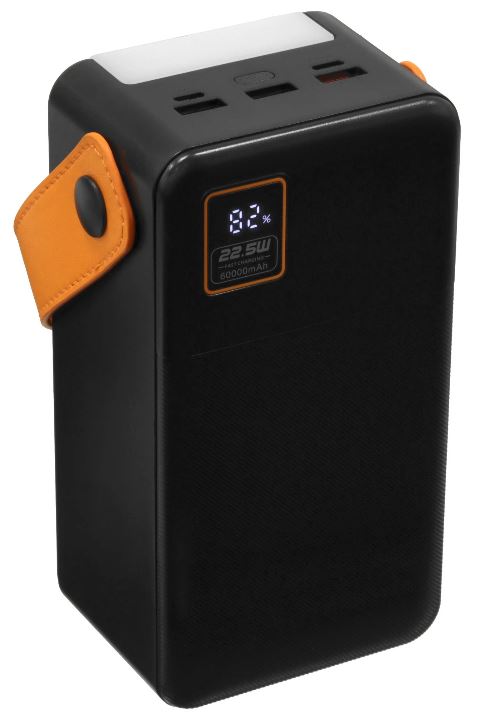 

Аккумулятор внешний портативный TFN TFN-PB-322-BK 60000mAh Porta LCD PD 22.5W bk, TFN-PB-322-BK