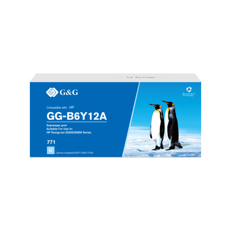 Изображение товара Картридж G&G GG-B6Y12A для HP DesignJet Z6200 струйное МФУ