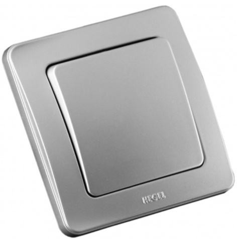 Изображение товара Выключатель одноклавишный HEGEL ВС10-311-06 для светильников и осветительных приборов