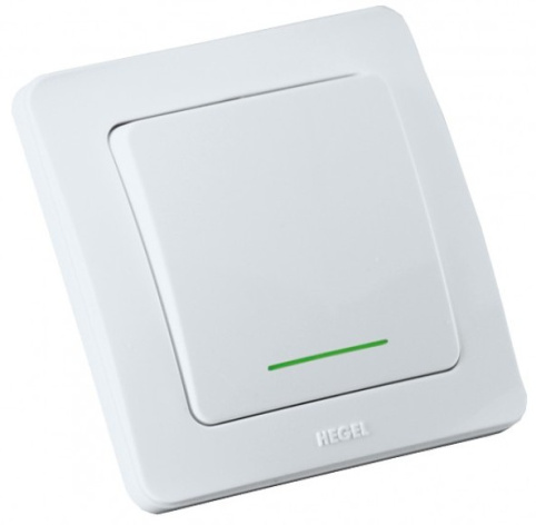Изображение товара Одноклавишный выключатель HEGEL ВС10-362 для управления освещением