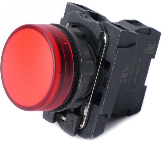 

Лампа сигнальная Systeme Electric SB5AVB4 SB5 в сборе модульная 22 мм красная 24В DC, SB5AVB4