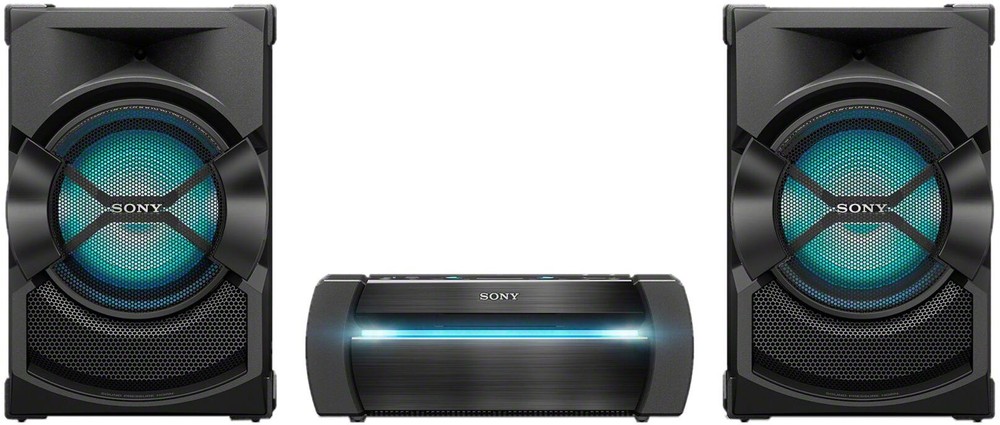 

Аудиосистема Sony SHAKEX10HN+SSSHAKEX10P черная 1200Вт CD CDRW DVD DVDRW FM USB BT, SHAKEX10HN+SSSHAKEX10P