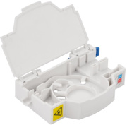 фото Кросс оптический на DIN-рейку Lanmaster LAN-DRF-2SC/BX-WH