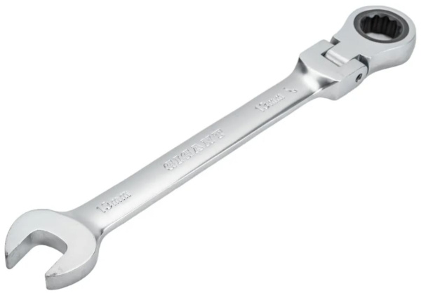 Изображение товара Комбинированный трещоточный шарнирный ключ Gigant grf-133 13мм