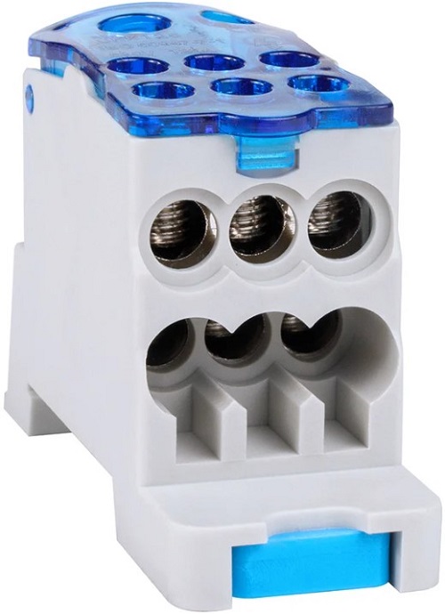 

Блок распределительный КЭАЗ 351070 на DIN-рейку OptiKit РБД-125А на DIN-рейку, 351070