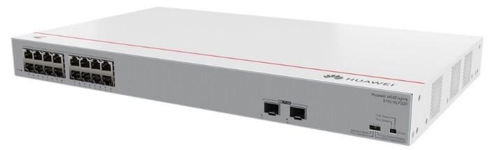

Коммутатор Huawei S110-16LP2SR 98012197 (16*10/100/1000BASE-T ports, 2*GE SFP ports, PoE+, AC power), S110-16LP2SR